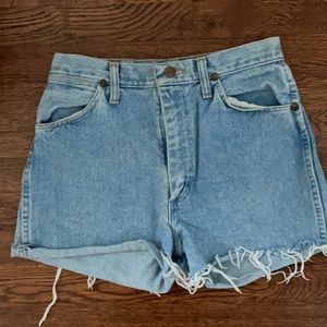 Vintage wrangler shorts